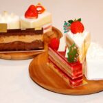 カットケーキの盛り合わせ